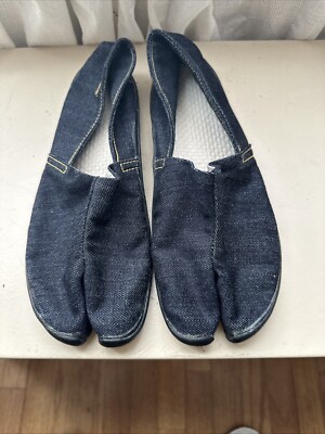 Marugo tabiRela Denim Sizes 23.5cm Tabi Shoes Tabi type sneakers Japan