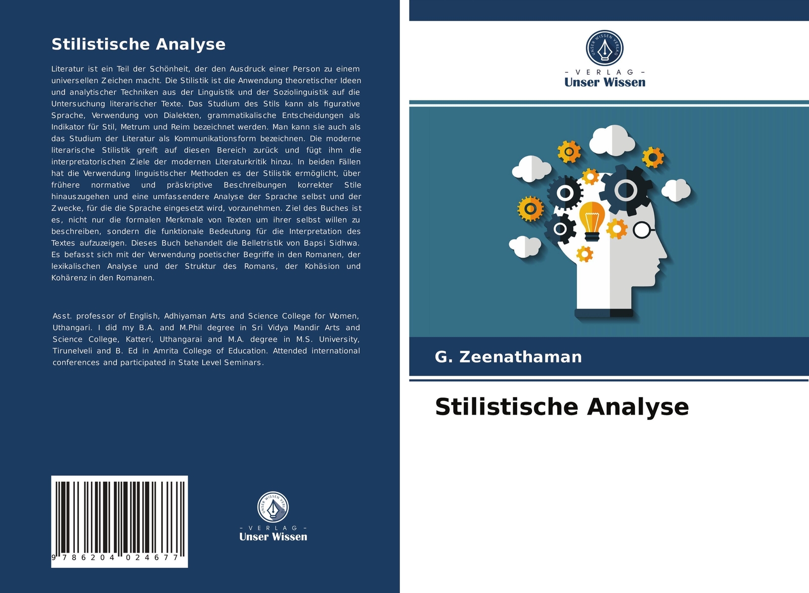 Thumbnail - G. Zeenathaman | Stilistische Analyse | Taschenbuch | Deutsch (2021) |