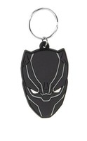 Black Panther SchlüSselanhäNger GummianhäNger Keychain