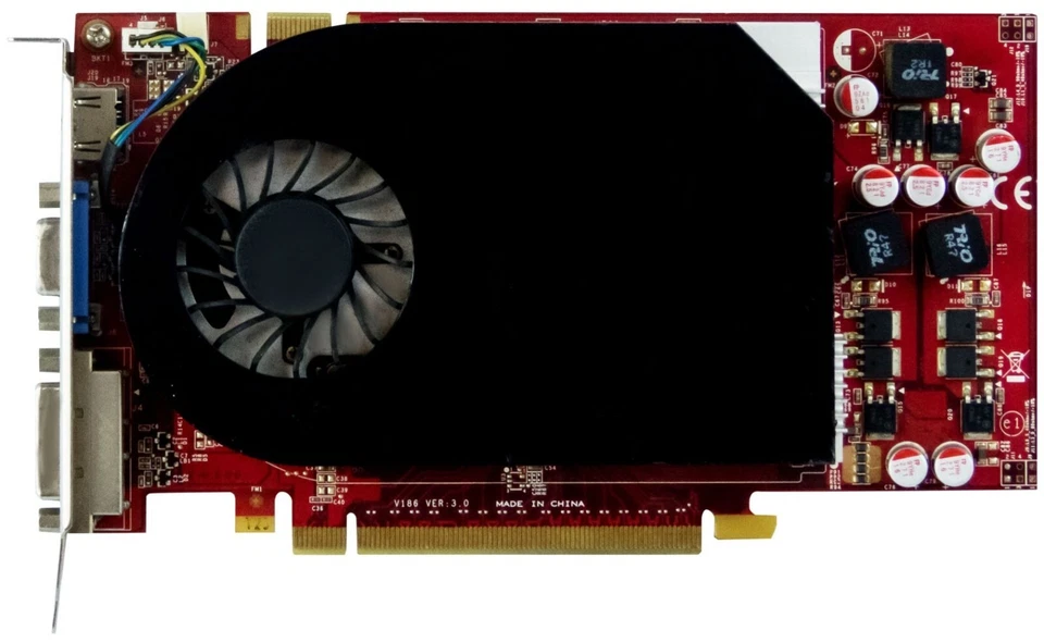 Graphic Card MSI MS-V186 Nvidia Geforce GT330 768MB GDDR3 192-BIT VGA Dvi-I Hdm - Image 2 of 2