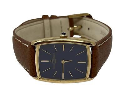 Unisex Solid 18k BAUME & MERCIER Winding Watch c.1980s Ref Unisex Solid 18k BAUME & MERCIER Winding Watch c.1980s Ref