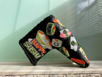 RARE Protège-tête De Putter Scotty Cameron STUDIO DESIGN CALIFORNIA Sushi - Édition Limitée Japon