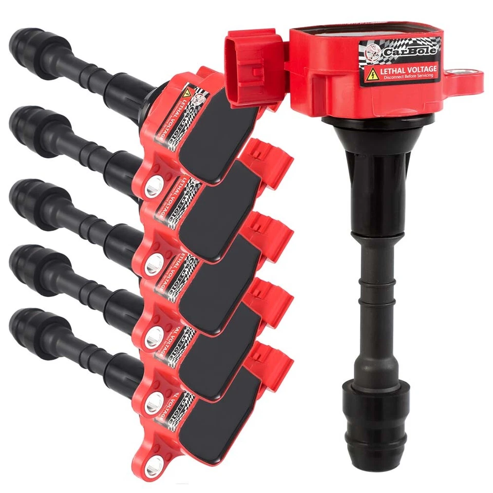 6 paquetes de bobinas de encendido y bujías de platino para Frontier Xterra Nissan 2005-2011 Foto 4 de 4