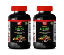 natural weight loss - ORGANIC GREENS COMPLEX - energy boosting vitamins 2B