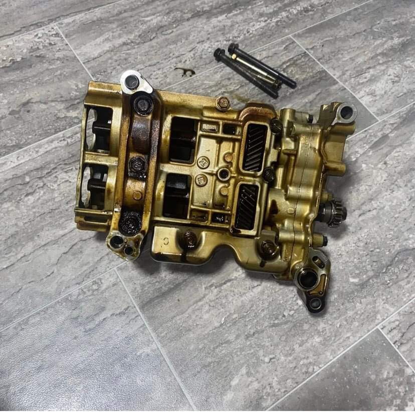 0408 ACURA TSX K24A2 ENGINE OIL PUMP BALANCE SHAFT ASSEMBLY 15100RAA