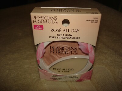 PHYSICIANS FORMULA ROSE' ALL DAY SET & GLOW: ILLUMINATING POWDER & DEWY BALM 