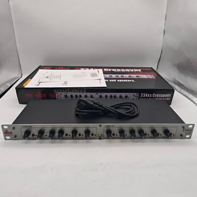 #ad #ad 234XS Crossover Stereo 2 Way 3 Way Electronic Crossover Mono 4 Way for DBX $180.00