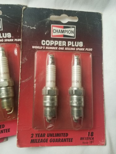 Champion Spark Plug RV15YC4 (Stock # 18) Copper Plus (8 Pieces) - Picture 2 of 3