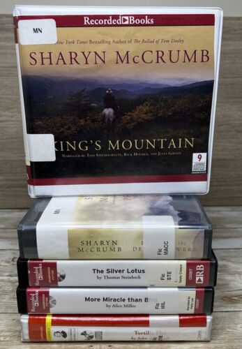 Lot 5 Historical Fiction Audio Books CDs, Courage, Wartime, Transformation, Love
