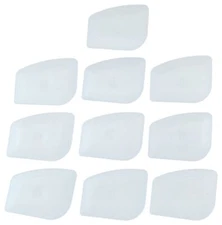 Lot of 10 White Lil' Chizler Window Film Tint Installation Tools