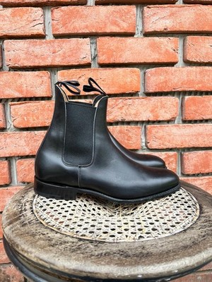 Chelsea Boots Tricker's Leder Schwarz - Neu (UK 8/42)