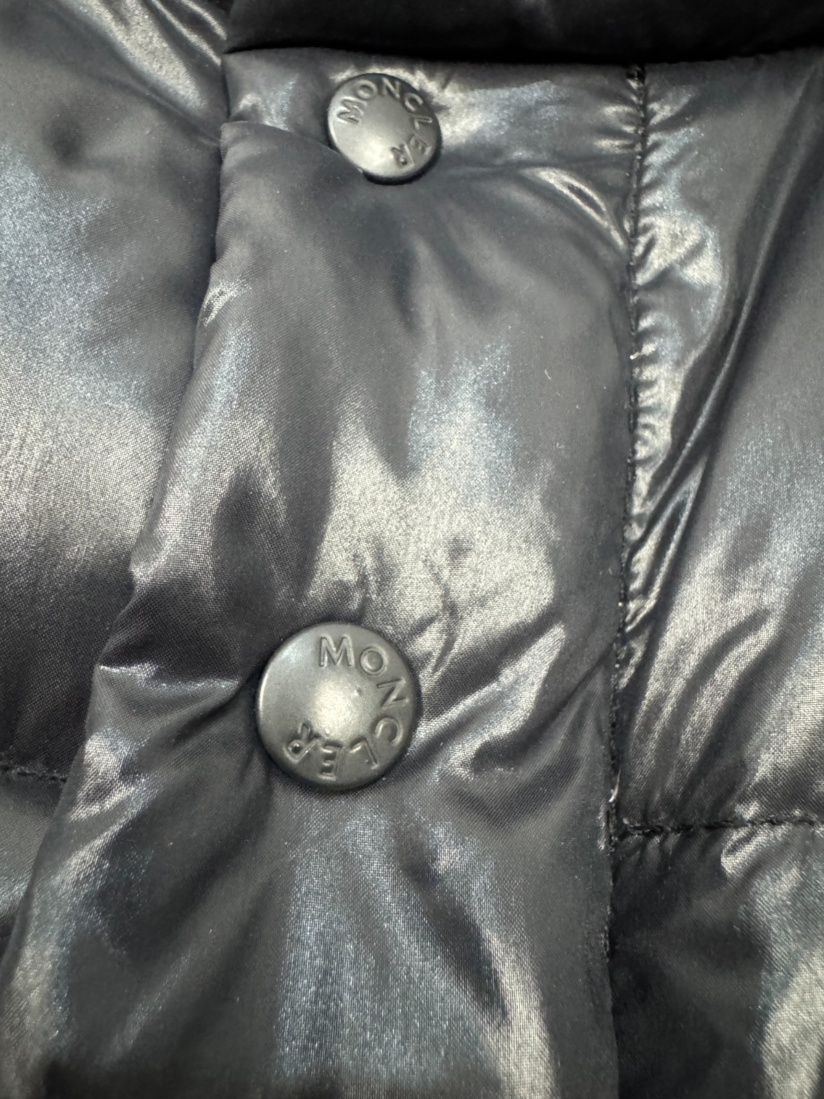 Moncler vintage 90s black puffer down jacket 6 XL/XXL image 2
