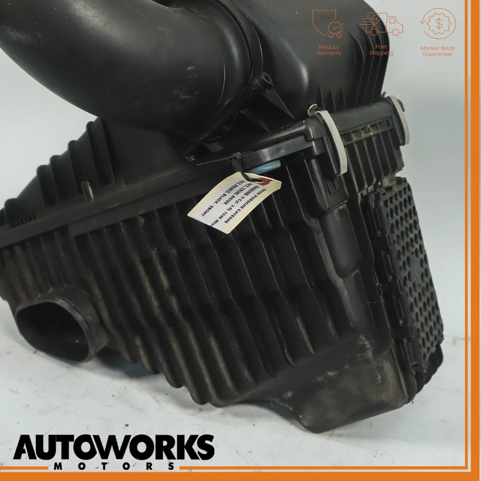 03-10 Porsche Cayenne 955 957 lado izquierdo motor filtro filtro caja de admisión fabricante de equipos originales Foto 3 de 4