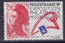 France année 1988 Philexfrance 89 Liberté de Gandon N° 2524** réf 7154