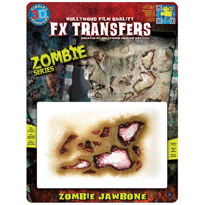 Zombie Jawbone Tattoo - Tinsley Tattoos