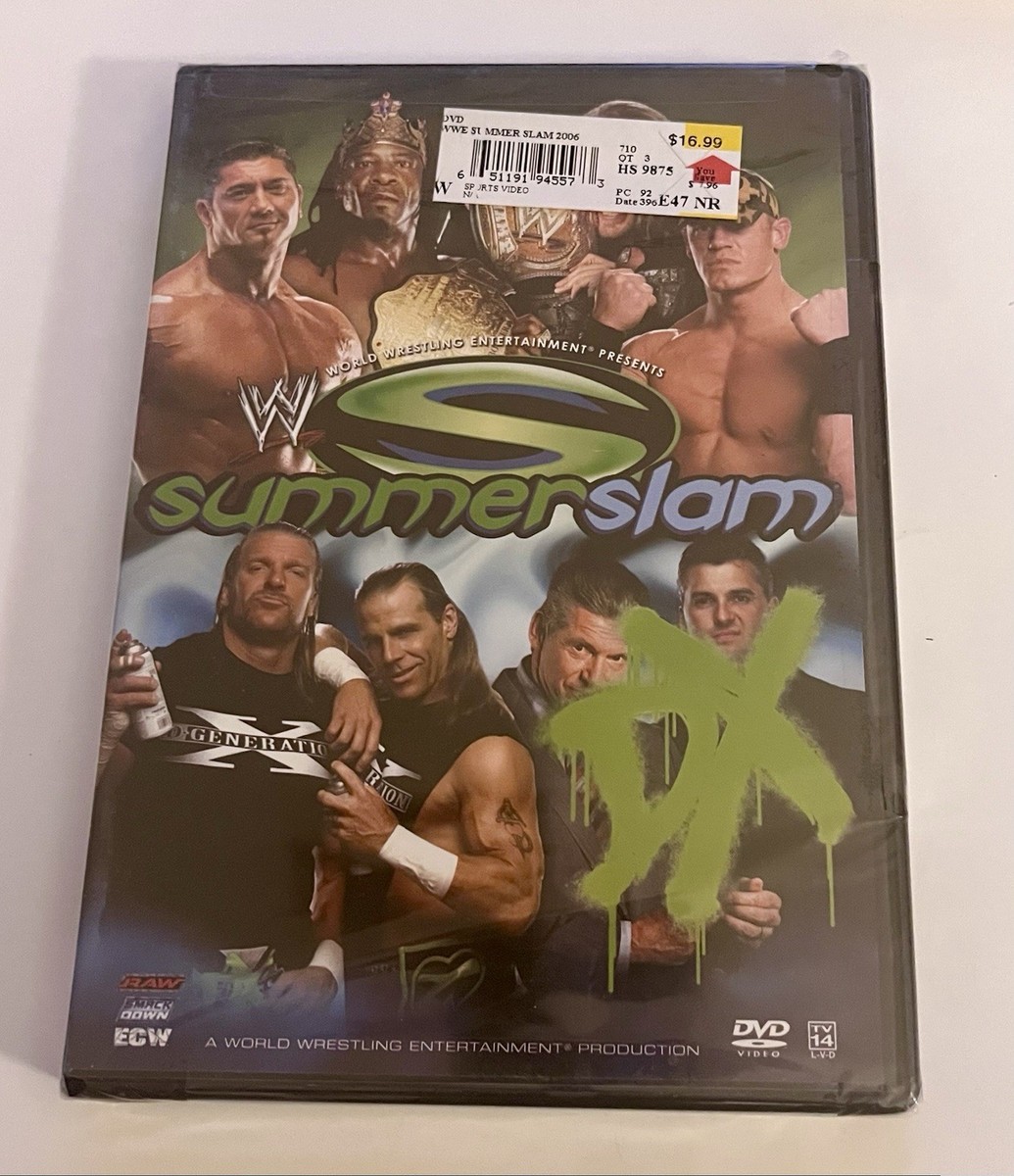 SLAM('98米) DVD WWE - Summerslam 2006 (DVD, 2006) for sale online | eBay