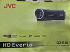 New in  Box - JVC Everio GZ-E10 1080P HD Camcorder - 046838049613 Blue 
