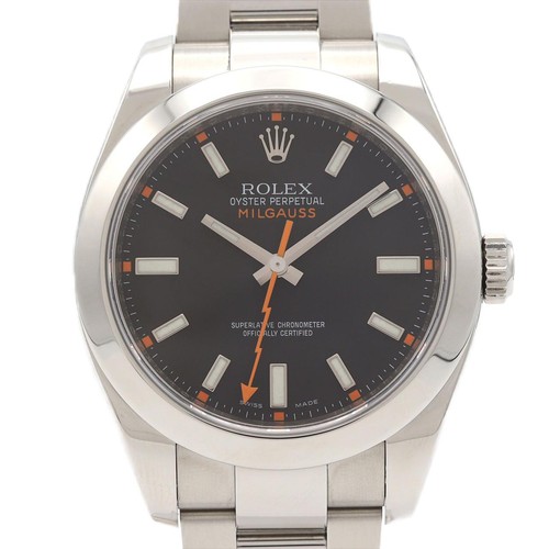 Authentic Rolex Milgauss 116400 Stainless Steel Mechanical Automatic V #270-...