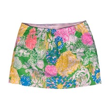 Lilly Pulitzer Girls Size 14 Skirt Fully Lined Floral Pattern EUC