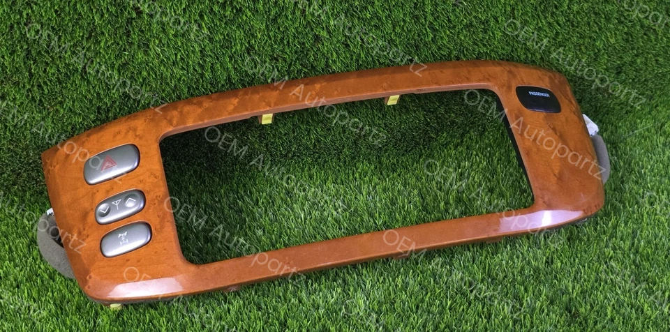 Unidad receptora de radio Lexus LX470 2003-2007 bisel de madera 55412-60280 OEM usada Foto 2 de 4