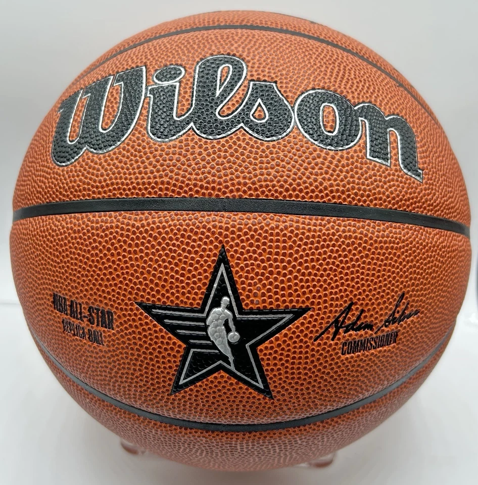 Karl Anthony Towns Signed 2024 NBA All Star Game Basketball Knicks PSA/DNA COA - Image 4 of 4