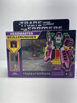 Hasbro Transformers Retro G1 Reissue Headmaster Skullcruncher Walmart Exclusive