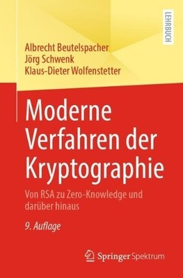 Moderne Verfahren der Kryptographie - 9783662657171