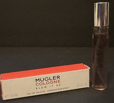 Mugler Cologne Blow It Up EDT 10ml Travel Spray 0.33 oz Discontinued NIB