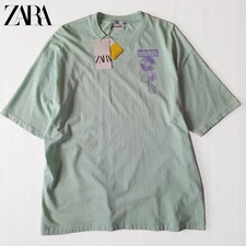 ZARA Snoopy Oversize L T-Shirt Graphic Print Casual Top