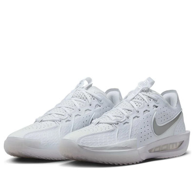 Nike Air Zoom GT Cut 3 TB Men s Size 10.5 Metallic Silver White (IB4458-100)