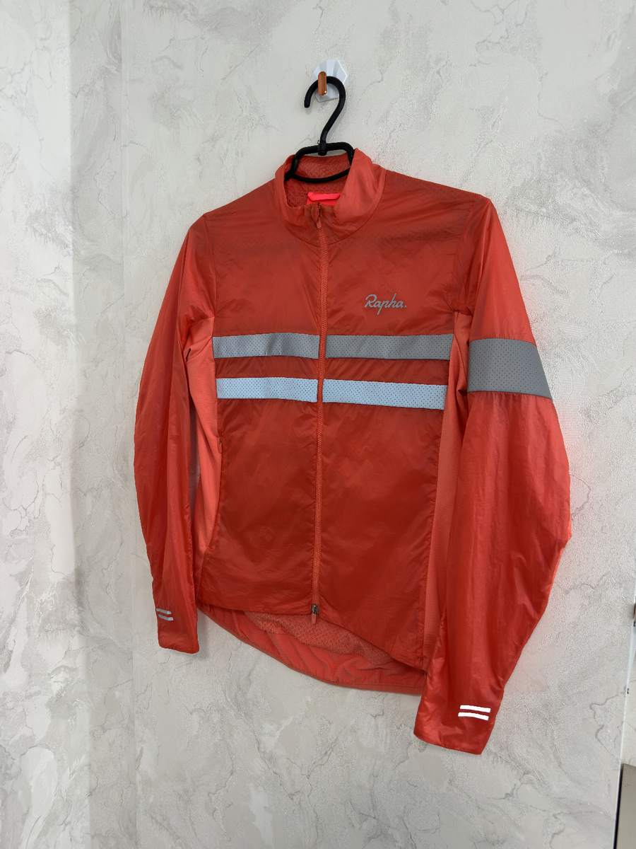 rapha Brevet Insulated Jacket ラファ S Rapha Women's Brevet Insulated Jacket Orange Size M Cycling