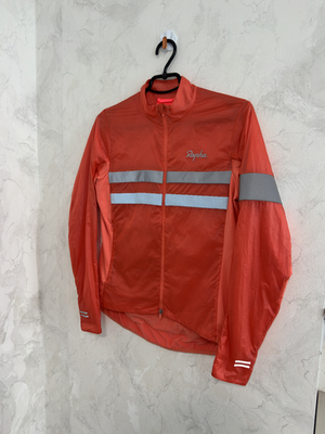 Rapha Women's Brevet Insulated Jacket Orange Size M Cycling