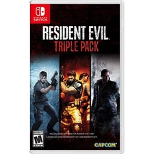 Resident Evil Triple Pack (Re4, 5, And 6) (Nintendo Switch) Brand New