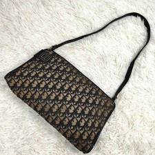 Borsa a mano Dior borsa a tracolla modello trotter tela pelle vintage