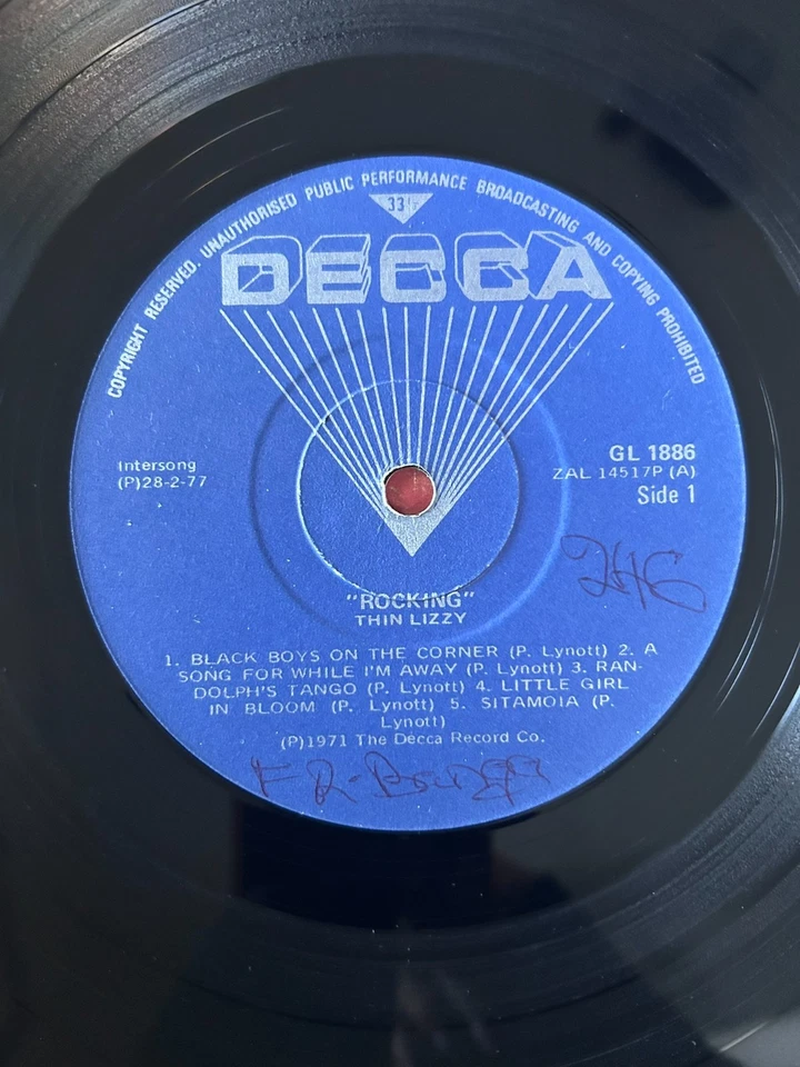 Thin Lizzy HYPER RARE Zimbabwe Press Rocking, Maiden, ACDC, Sabbath, Metallica - Image 3 of 4