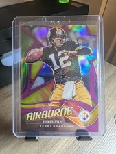 2019 Panini Rookies & Stars - Airborne Terry Bradshaw #AIR-TE Purple /35