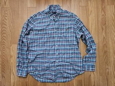 Polo Ralph Lauren Men's Classic Fit Plaid Button Down Shirt Long Sleeve XL