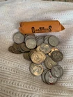 1962/3 Washington Quarter Roll of 40 cir Coins. Sorted by year, not by mint