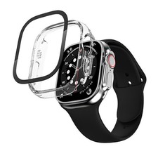 0.2mm Tempered Glass Case Cover Screen Protector For iWatch Series 8 Ultra 49MM