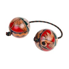 Hand Drawn Maracas Musical Instruments Rhythmic Balls Shaker Shaking Balls Z1I7