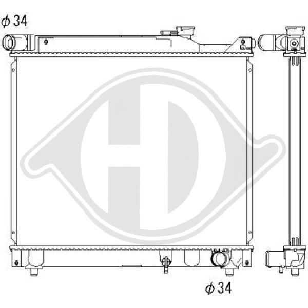 Diederichs KÜHler DCM3116 FÜR Suzuki-image
