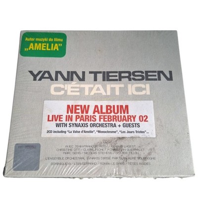 Yann Tiersen C être Heri 2CD Live In Paris Amélie BO Film Neu Blister