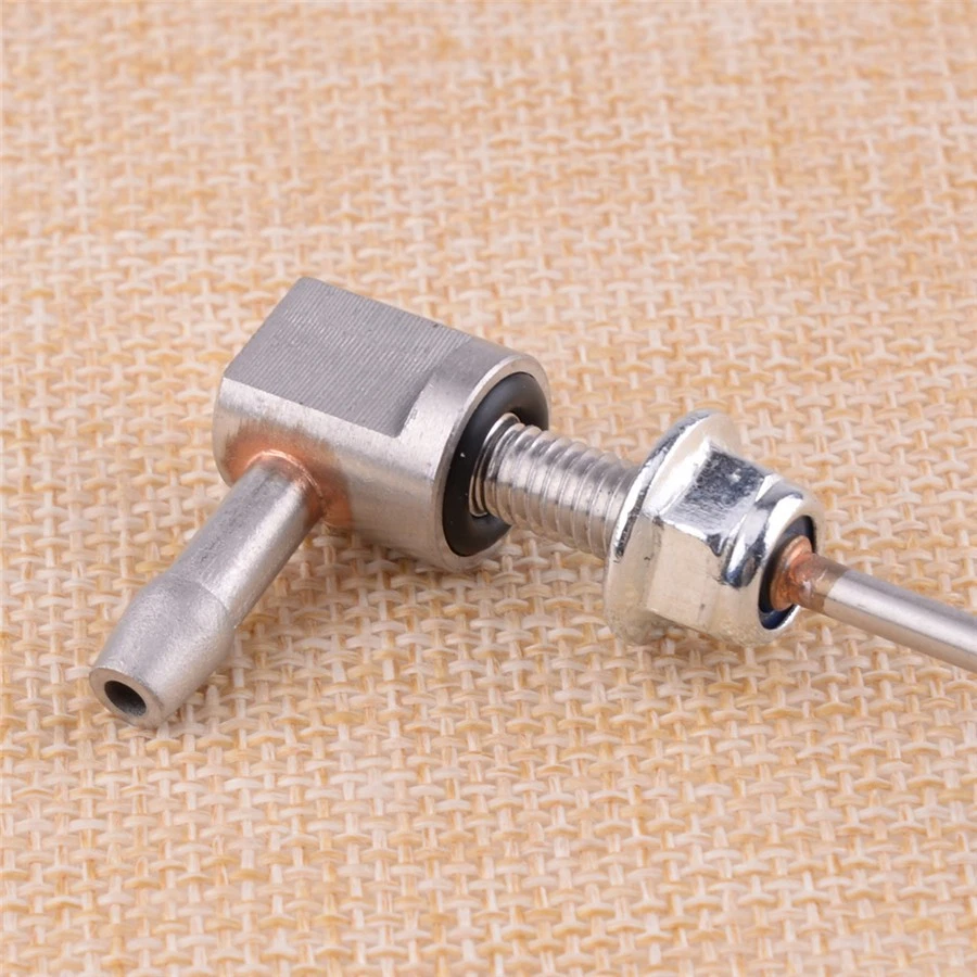 Tubo de recogida de tanque de gasolina combustible calentador coche SUV de acero inoxidable plateado de 470 mm Foto 4 de 4