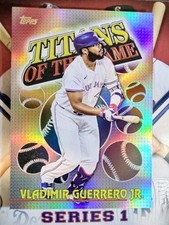 2026 Topps series 1 Vladimir Guerrero Jr Titans of the game #TOG-17