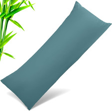 Body Cooling Pillow Cases Cover, Bamboo Rayon Pillowcases with Zipper Closure, C