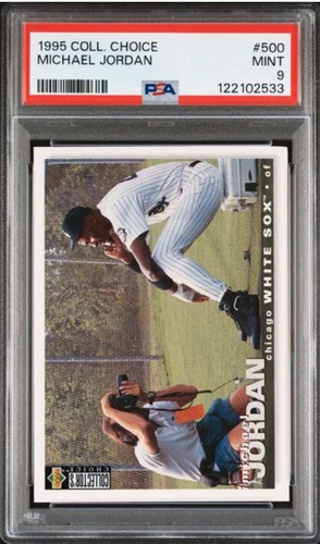 1995 Upper Deck Collector's Choice - Michael Jordan #500 PSA9