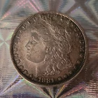 Morgan 1881 $1 Silver Dollar Coin US Business Strike Ungraded