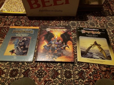 TSR AD&D Dragonlance 2nd Edition ( Lot of 4) incl. Time of the Dragon Box set