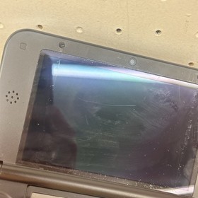 Nintendo 3DS XL Mario & Luigi Dream Team Handheld System - Silver Tested Working