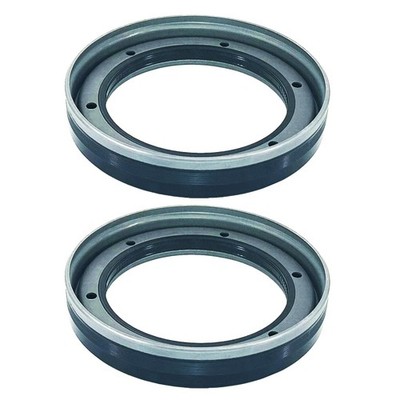 2 PCS 370065A Driver Wheel Oil Bath Trailer Axle Seal Set for Straight Spindle